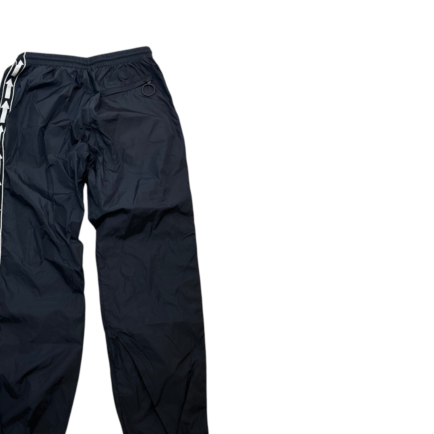 Men's Tape Logo Track Joggers Black Size W31 - Photo 4