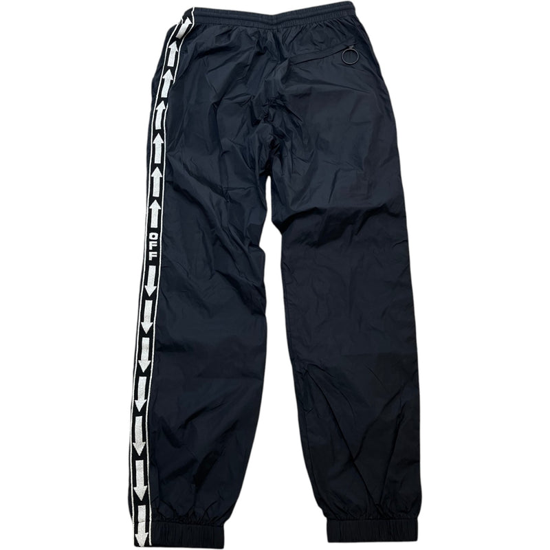 Men's Tape Logo Track Joggers Black Size W31