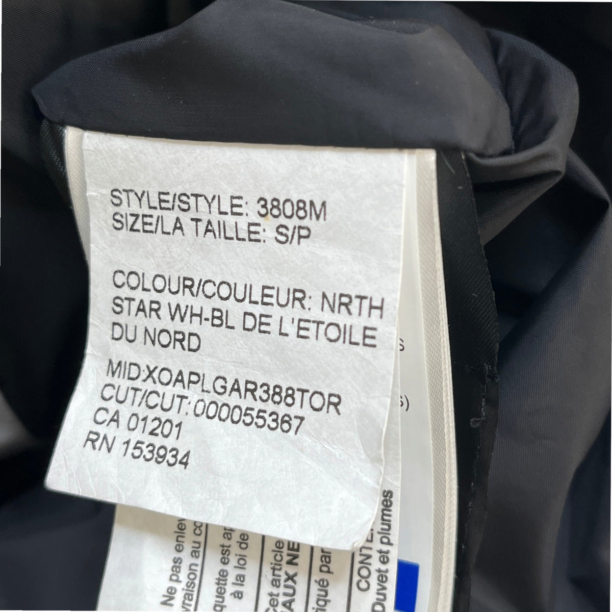 Men's Wyndham Parka Down Jacket White Size S - Photo 6