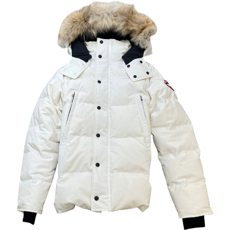 Men's Wyndham Parka Down Jacket White Size S