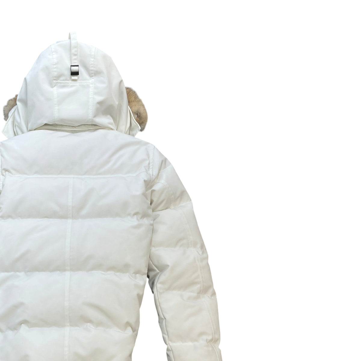 Men's Wyndham Parka Down Jacket White Size S - Photo 4