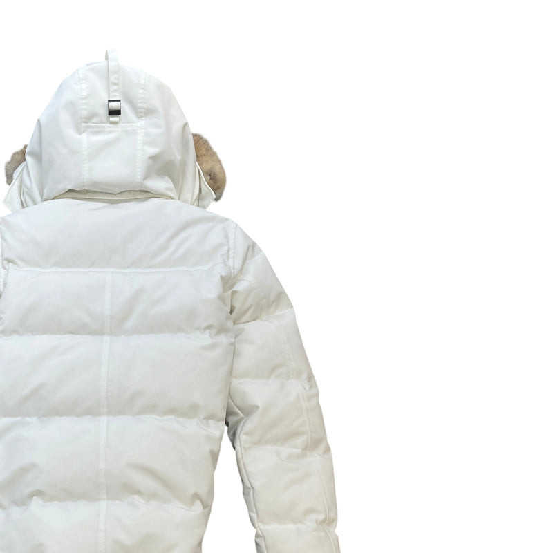 Men's Wyndham Parka Down Jacket White Size S