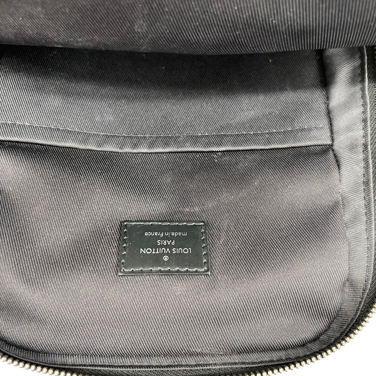 Men's Damier Graphite Avenue Sling Bag Charcoal - Photo 10