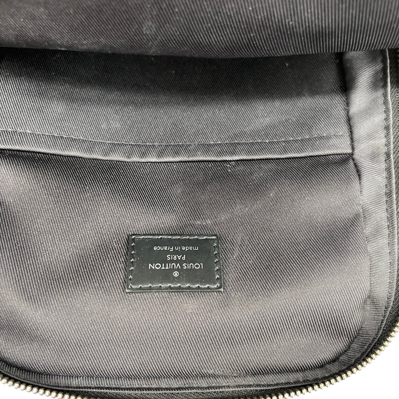 Men's Damier Graphite Avenue Sling Bag Charcoal