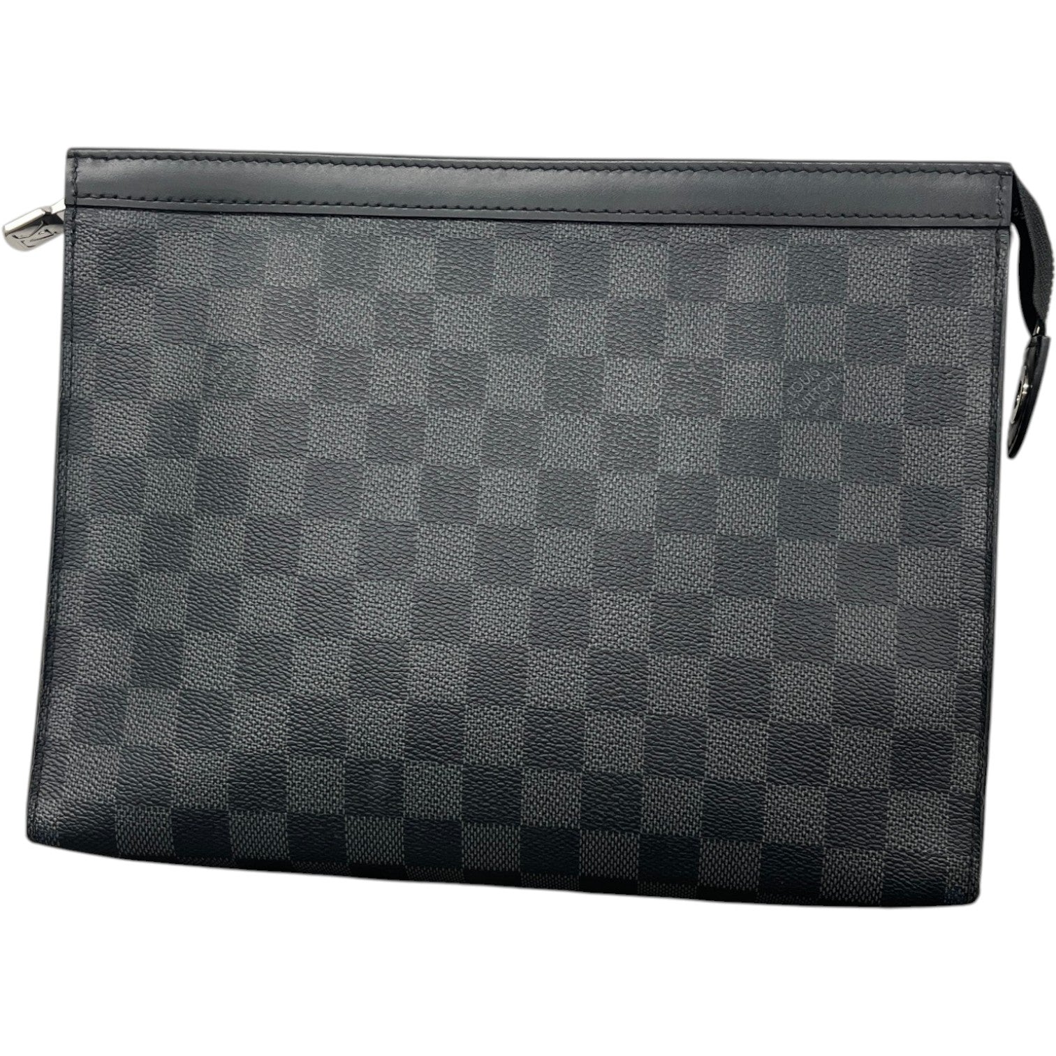 Men's Damier Graphite Pochette Voyage Mm Clutch Black - Photo 4