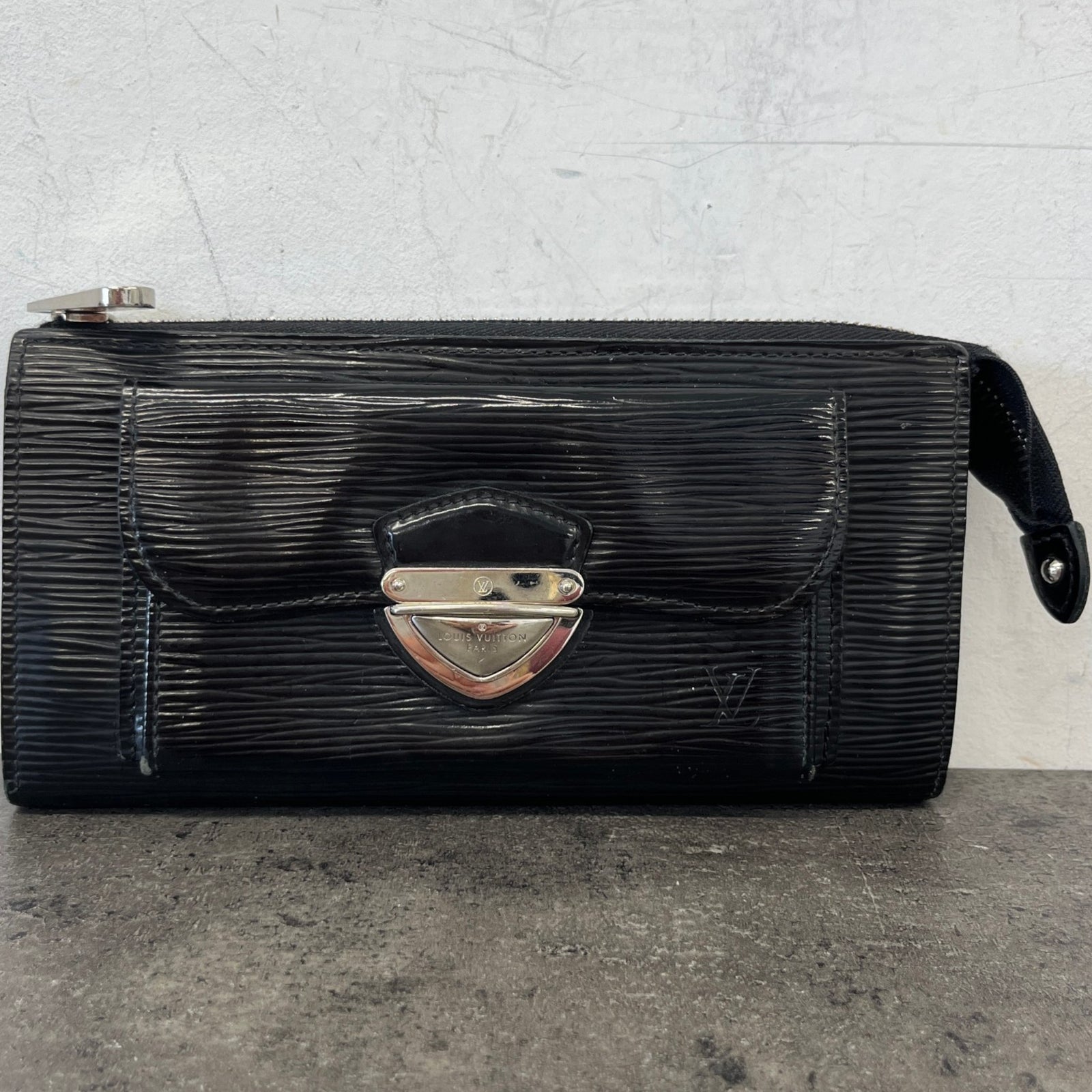 Women's Epi Astrid Purse Black - Photo 12