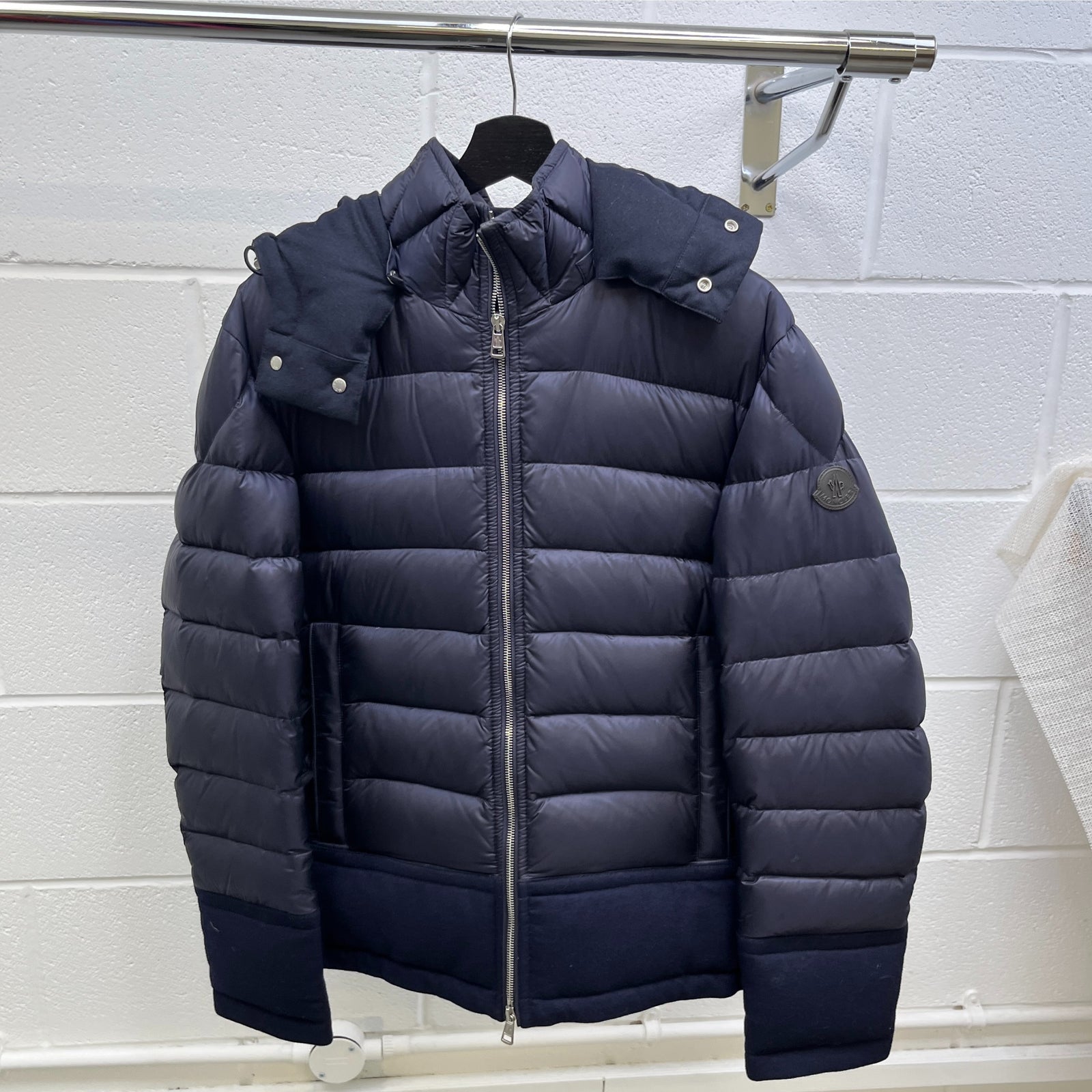 Men's Riom Down Jacket Navy Size 3 / L - Photo 9