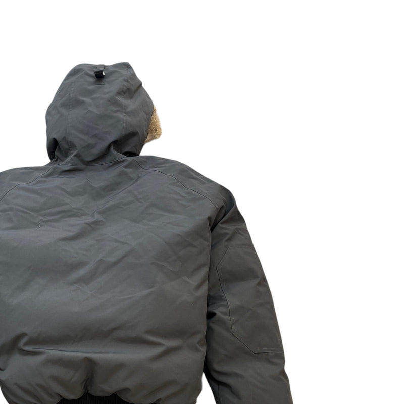 Men's Chilliwack Bomber Down Jacket Grey Size XXL