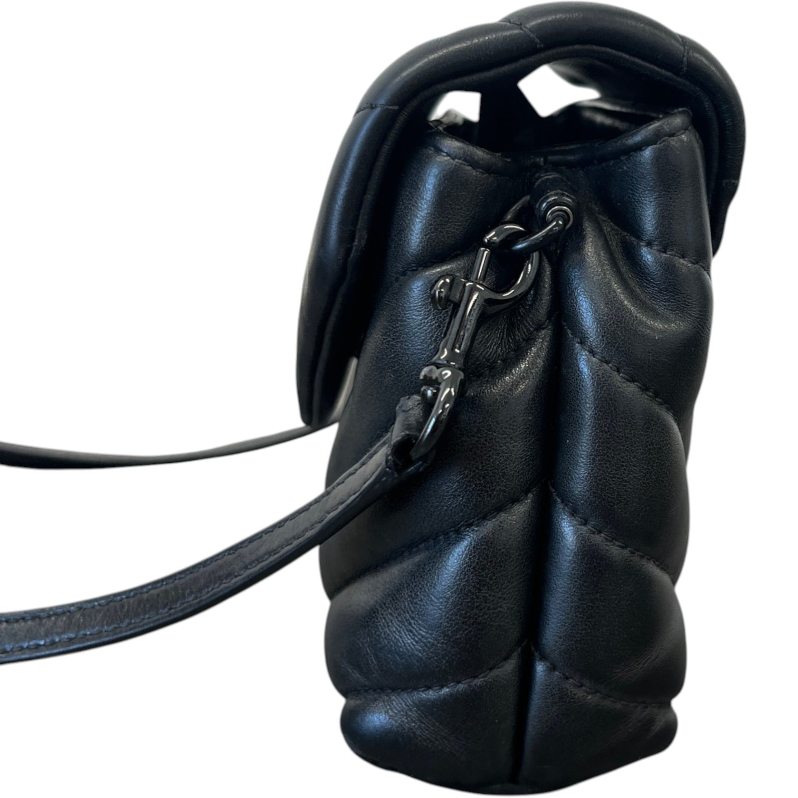 Women's Loulou Toy Crossbody Bag Black - Photo 7