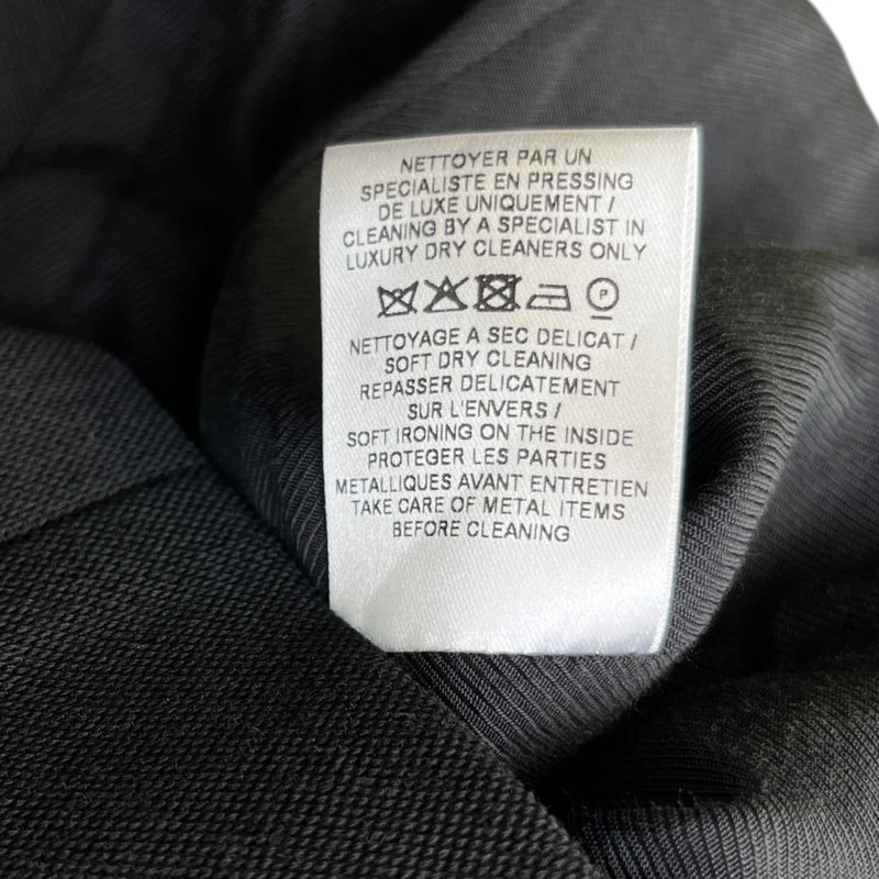 Women's Button Logo Double Breasted Blazer Jacket Black Size IT 36 / UK 4