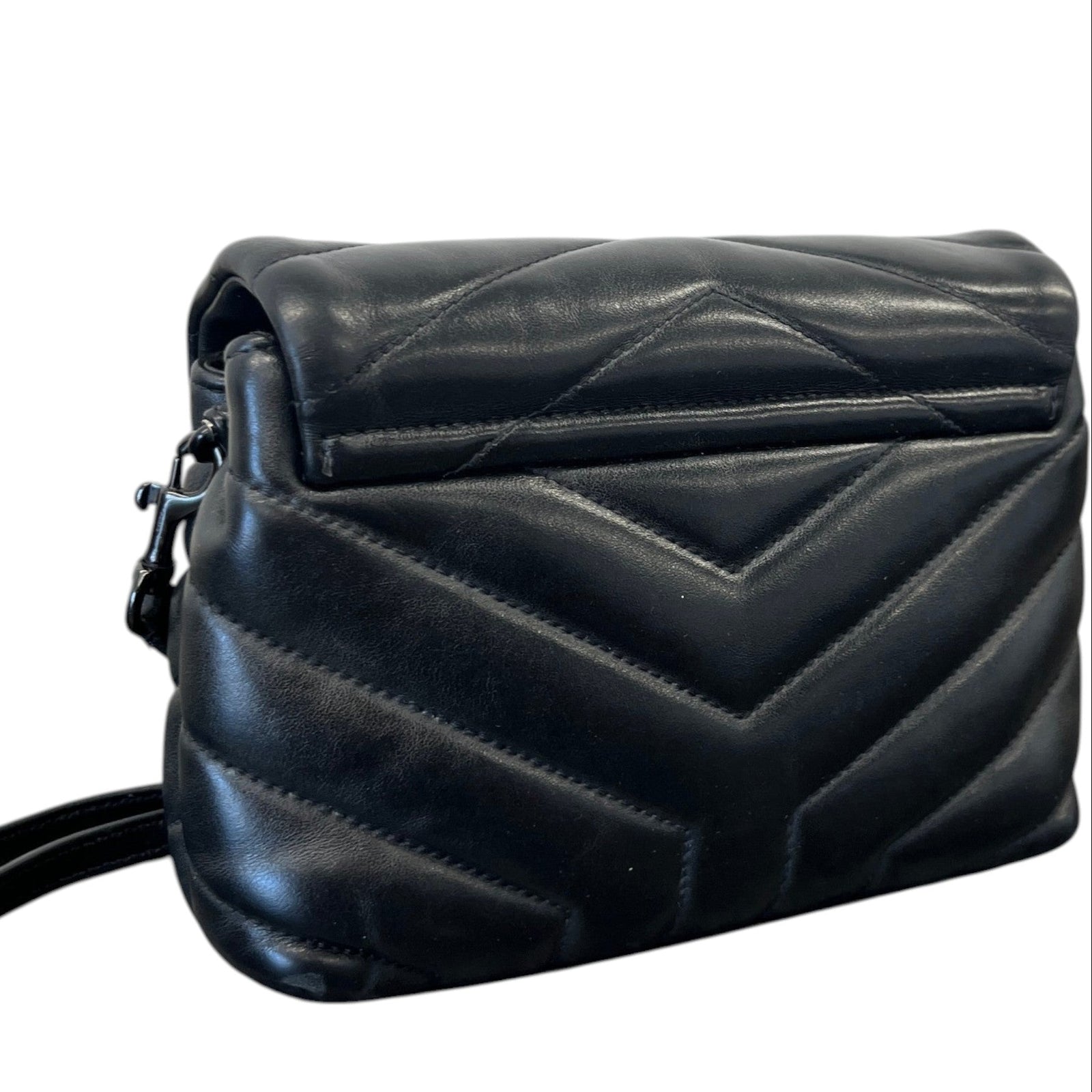 Women's Loulou Toy Crossbody Bag Black - Photo 9