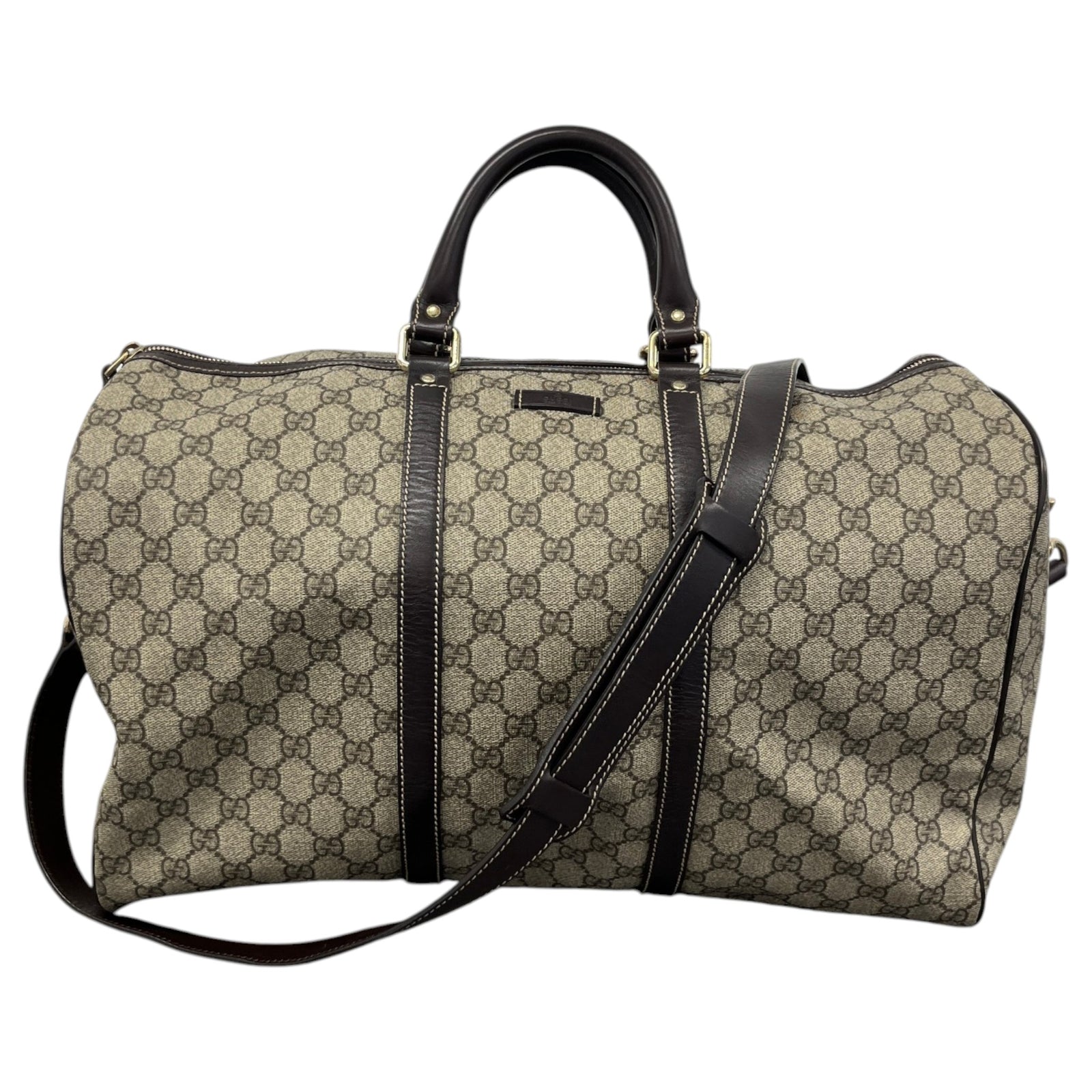 Men's Gg Supreme Carry On Bag Beige - Photo 1