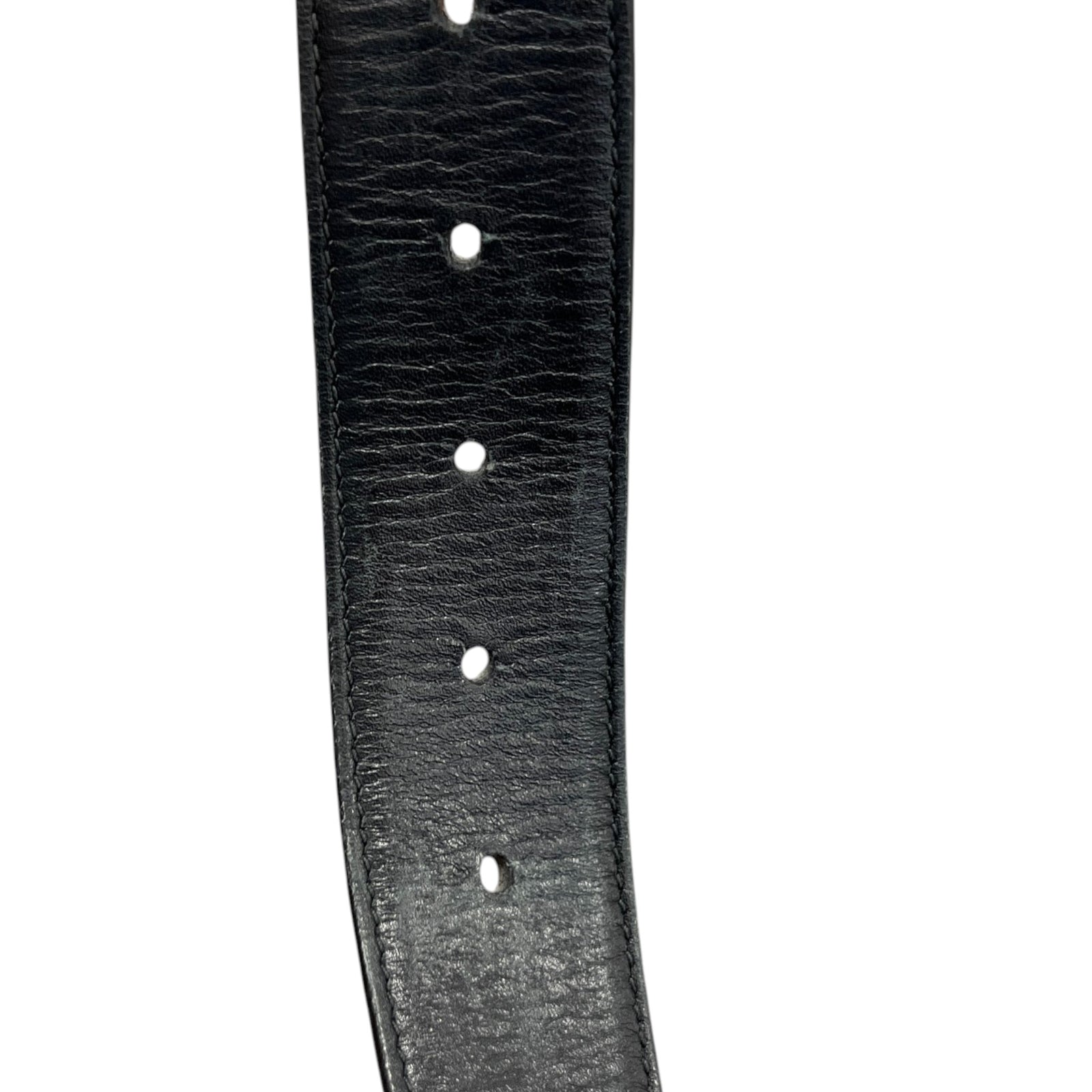 Men's Interlocking G Belt Black Size Waist 34" - Photo 5