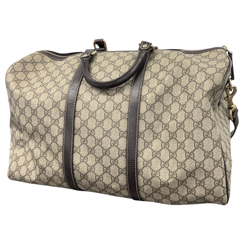 Men's Gg Supreme Carry On Bag Beige