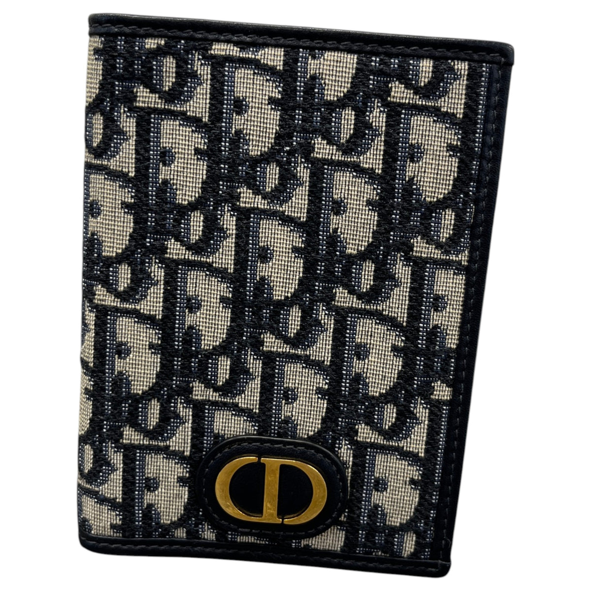 Women's Oblique 30 Montaigne Passport Holder Navy - Photo 1
