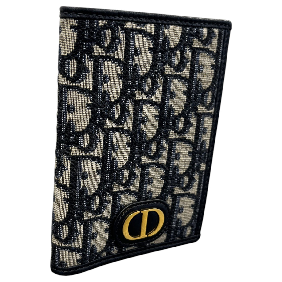 Women's Oblique 30 Montaigne Passport Holder Navy - Photo 3
