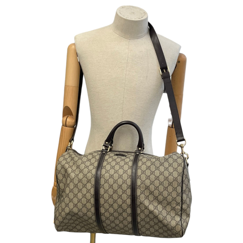 Men's Gg Supreme Carry On Bag Beige