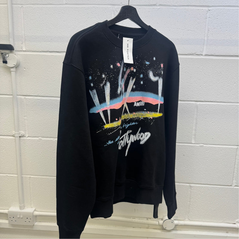 Men's Hollywood Light Sweatshirt Black Size L