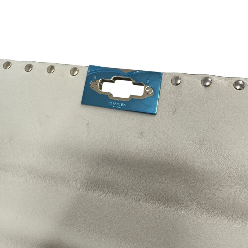 Women's Rockstud Handbag White