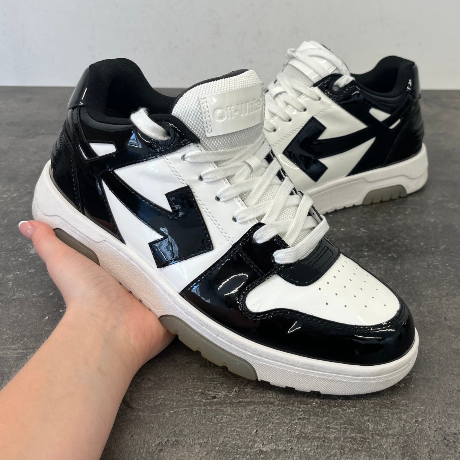 Men's Out Of Office Low Trainers White Size EU 42 / UK 8 - Photo 12