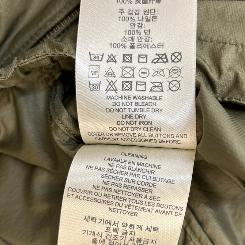 Men's Check Windbreaker Khaki Size S