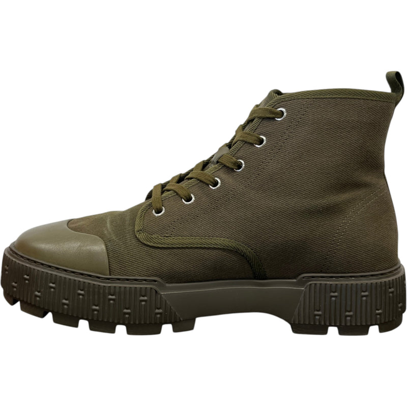 Men's Itineraire Ankle Boots Khaki Size UK 9 / EU 43