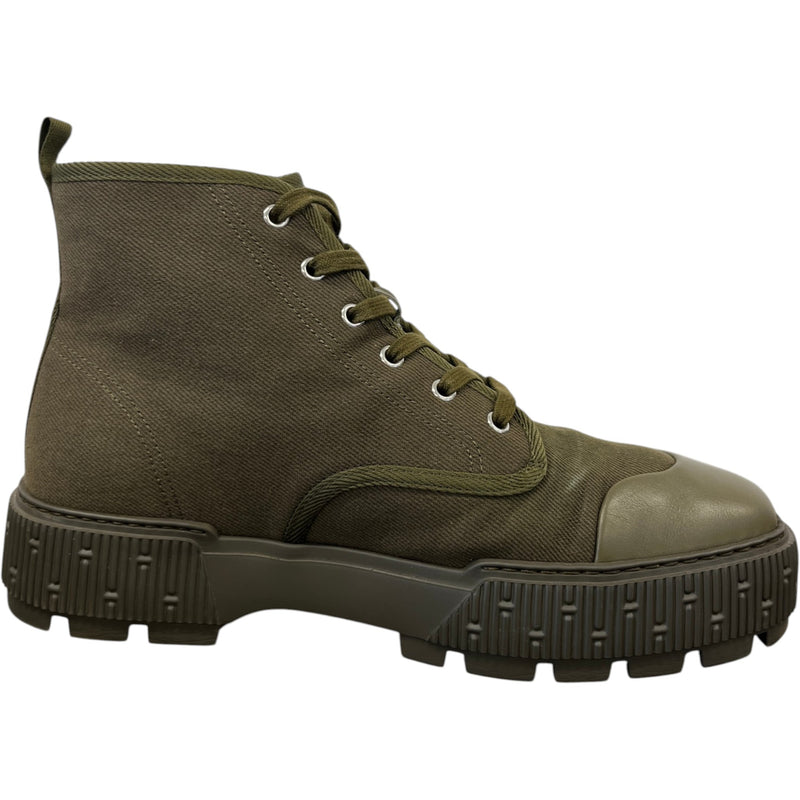 Men's Itineraire Ankle Boots Khaki Size UK 9 / EU 43