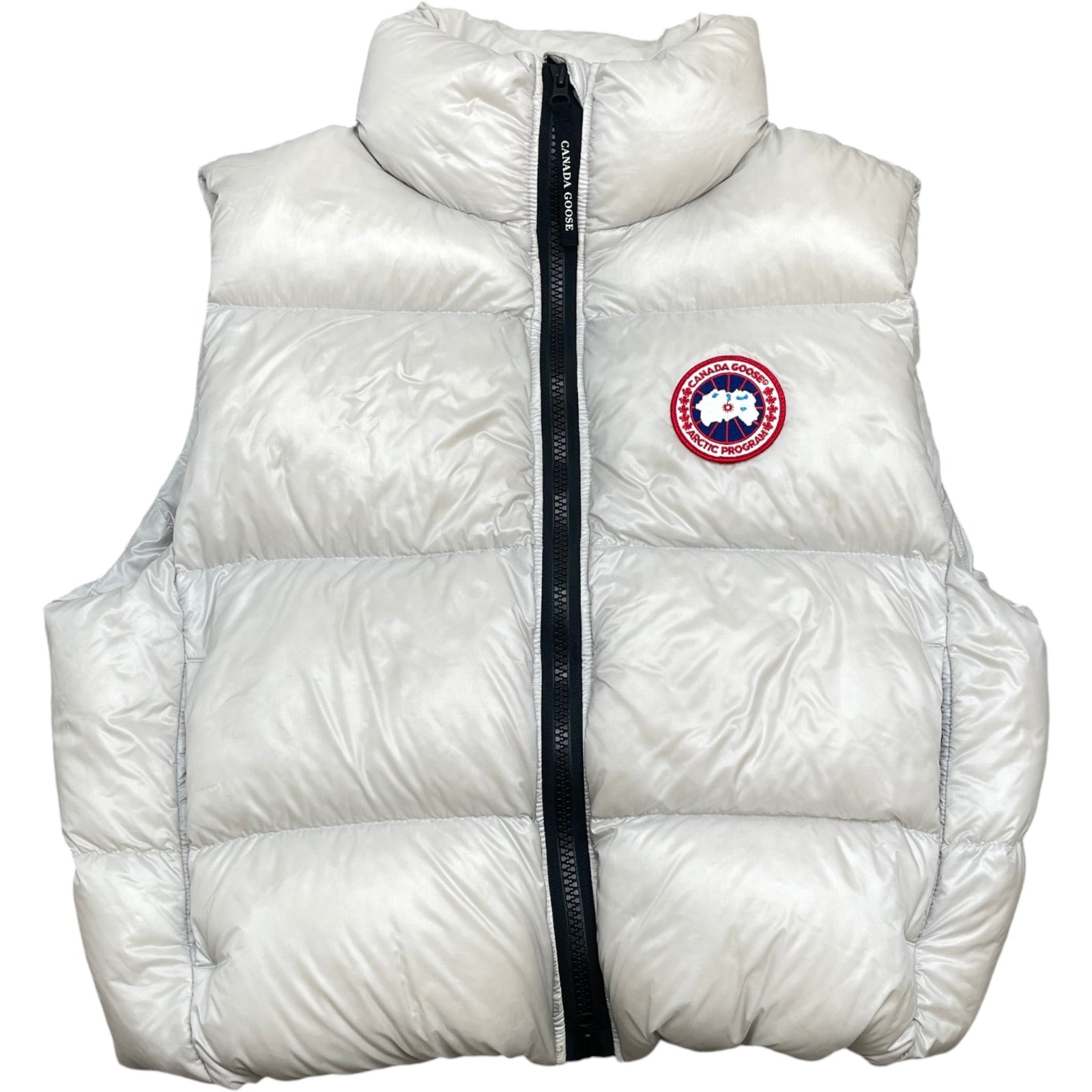 Women's Cypress Puffer Vest Gilet Grey Size S - Photo 1