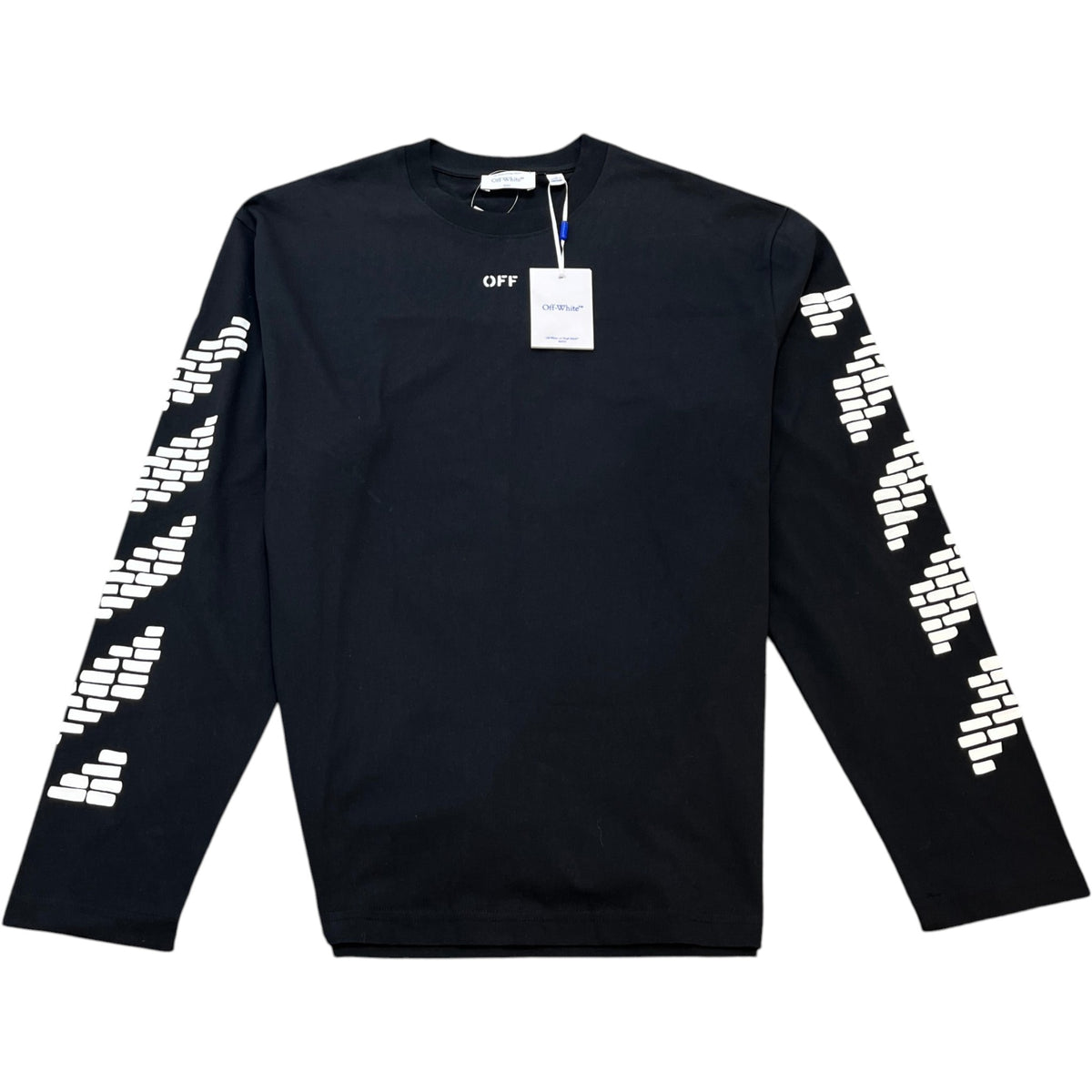 Men's Bricks Arrow Long Sleeve T-Shirt Black Size XL - Photo 1