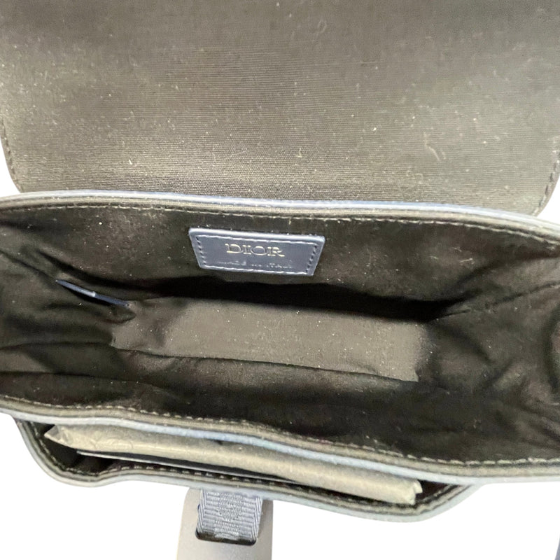 Men's Cd Diamond Wallet On Strap Bag Navy