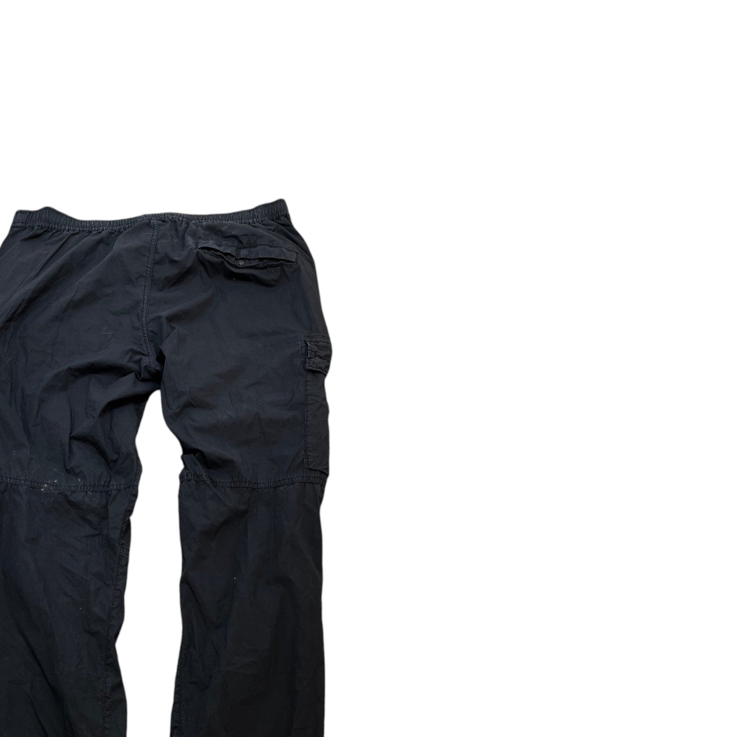 Men's Applique Logo Cargos Black Size Waist 34" - Photo 4