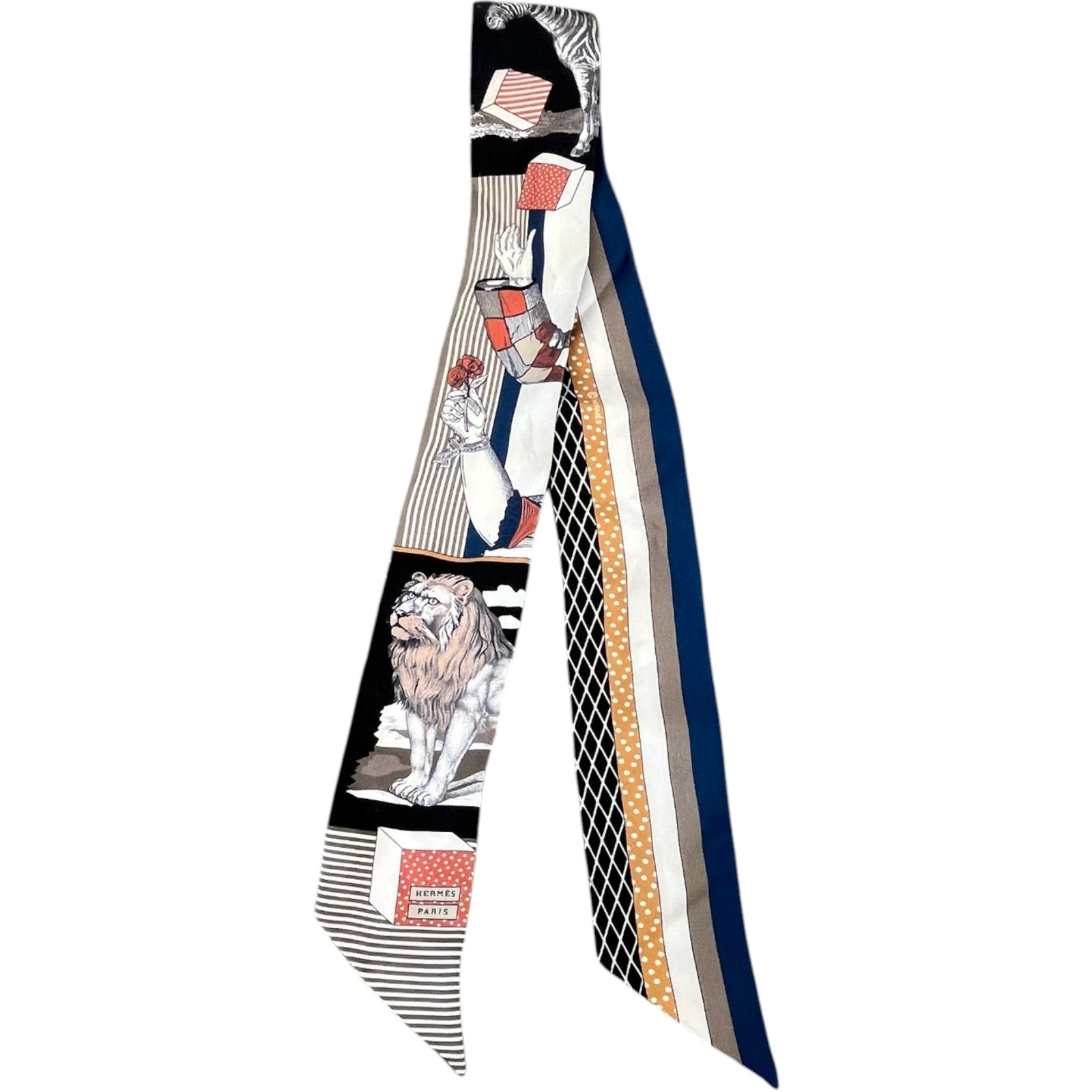 Women's Grand Theatre Nouveau Twilly Scarf Black - Photo 1
