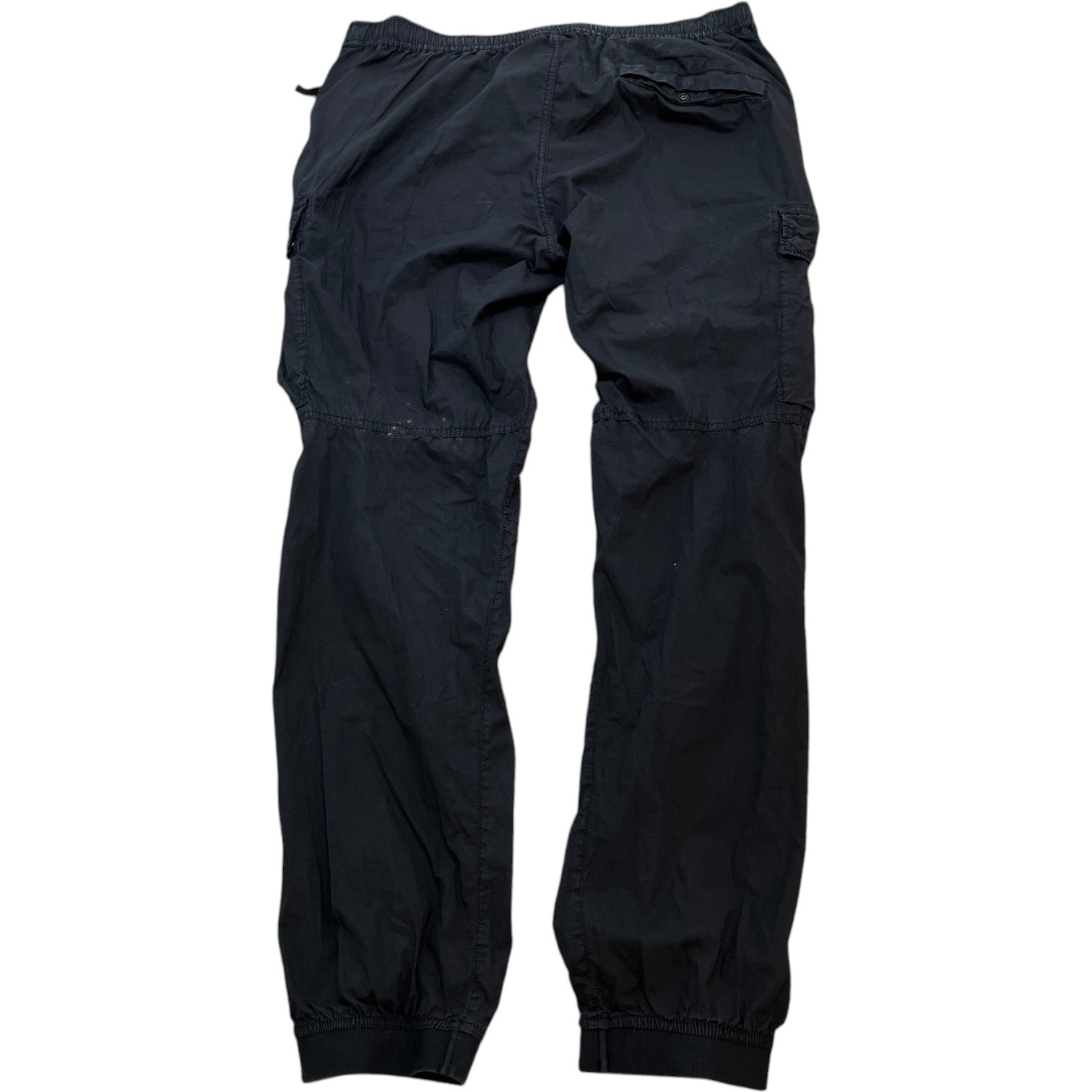 Men's Applique Logo Cargos Black Size Waist 34" - Photo 2
