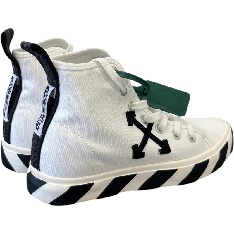 Men's Vulcanised High Trainers White Size EU 40 / UK 6