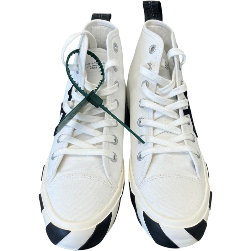 Men's Vulcanised High Trainers White Size EU 40 / UK 6