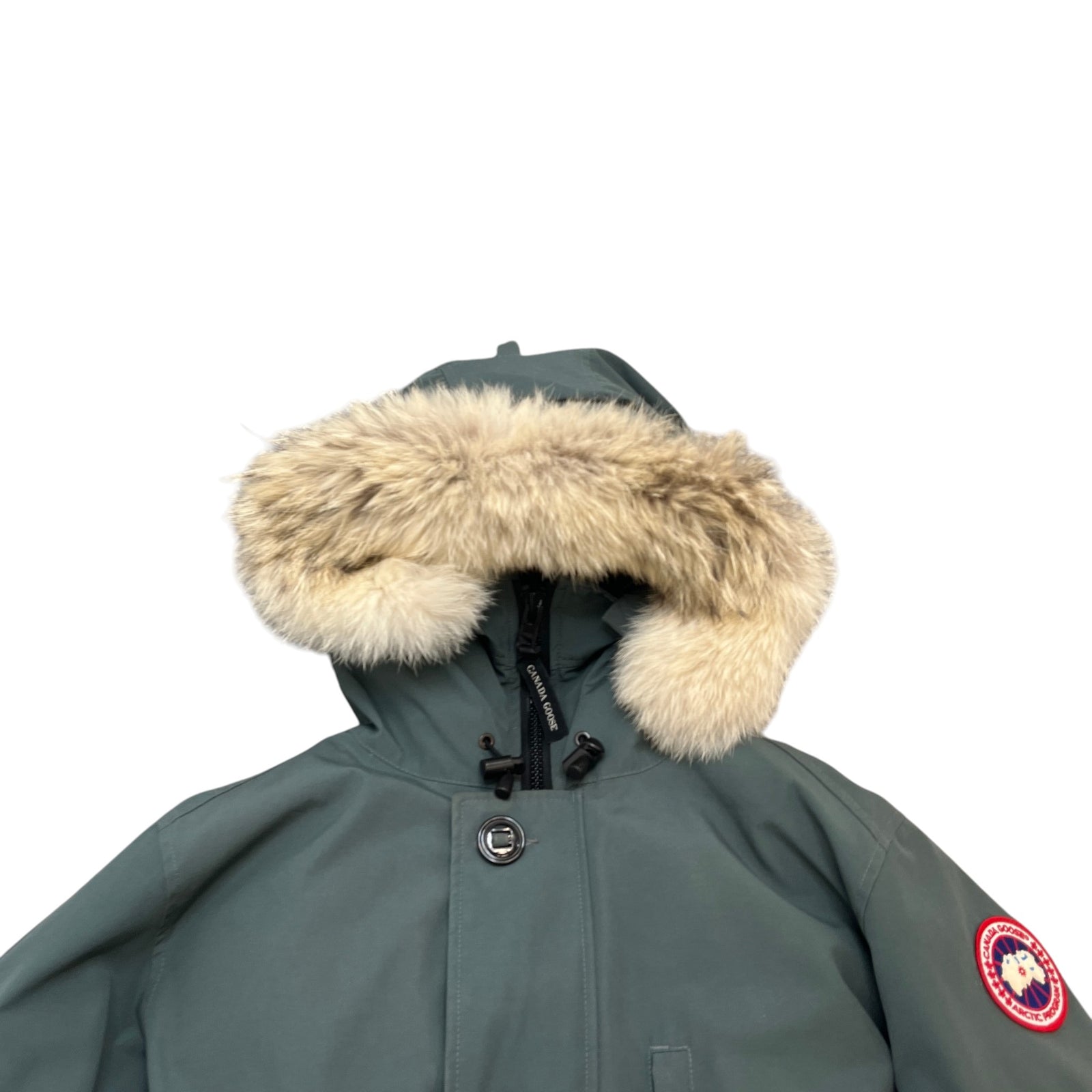 Men's Chateau Parka Jacket Green Size L - Photo 5