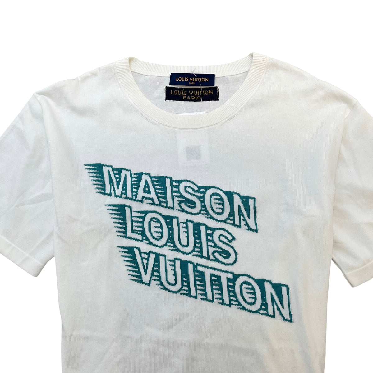 Men's Maison LV T-Shirt White Size XXL - Photo 5
