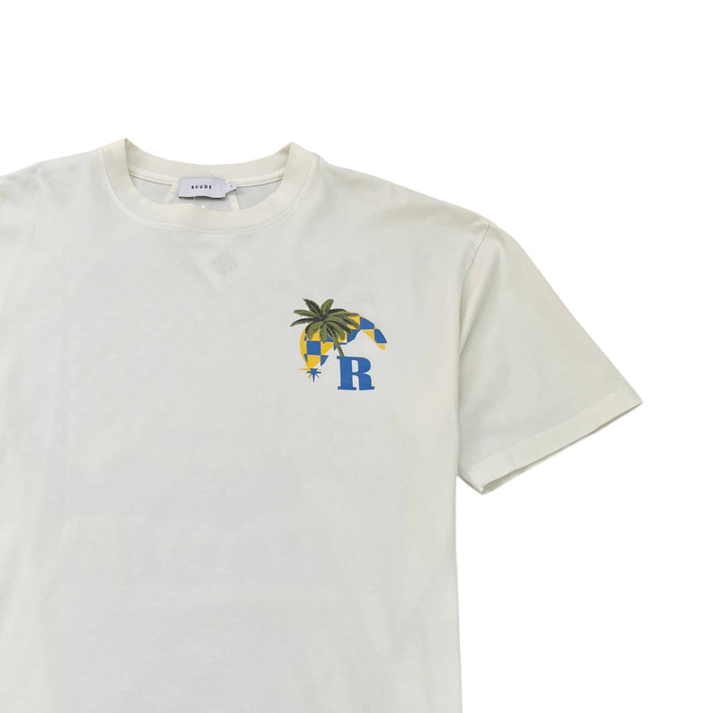 Men's Moonlight Tropics T-Shirt White Size L