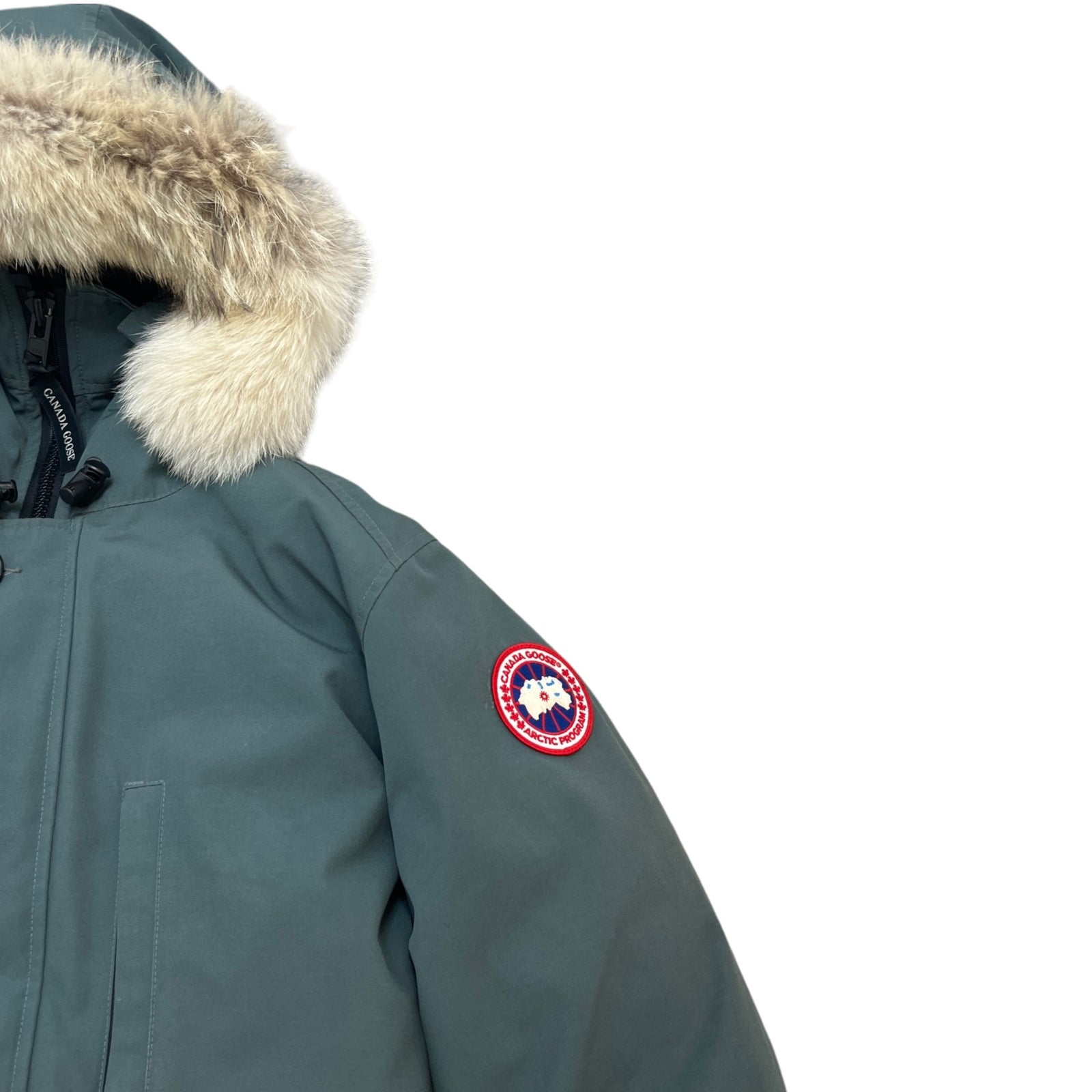 Men's Chateau Parka Jacket Green Size L - Photo 6