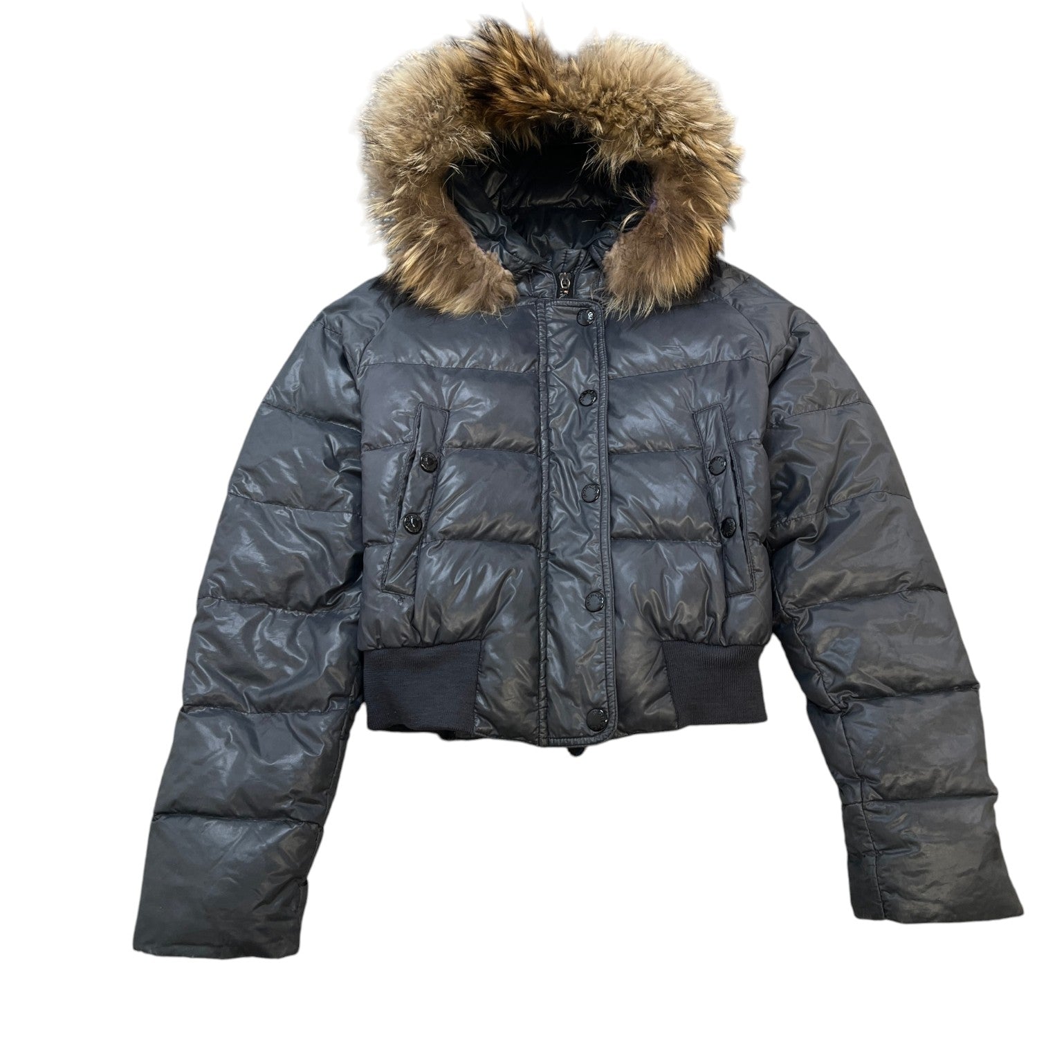 Women's Alpin Down Jacket Charcoal Size 0 / UK 4 - Photo 1