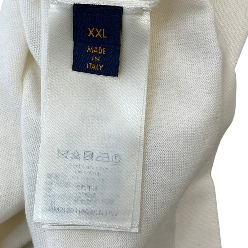 Men's Maison LV T-Shirt White Size XXL