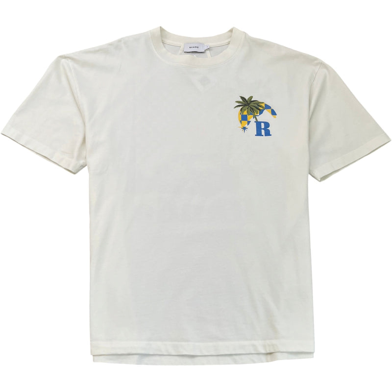 Men's Moonlight Tropics T-Shirt White Size L