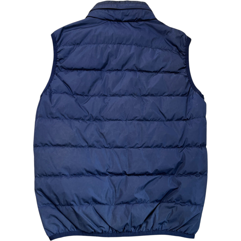 Men's Logo Patch Gg Monogram Gilet Navy Size IT 44 / XS