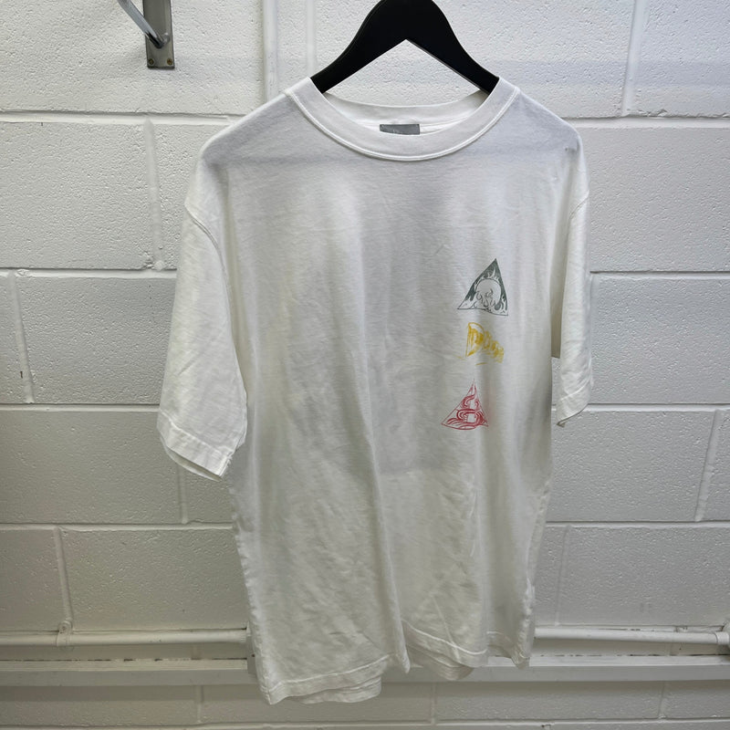 Men's Asterodior Logo T-Shirt White Size L