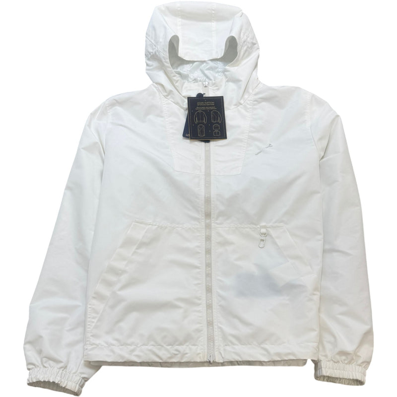 Men's Reversible Monogram Windbreaker White Size IT 54 / XXL