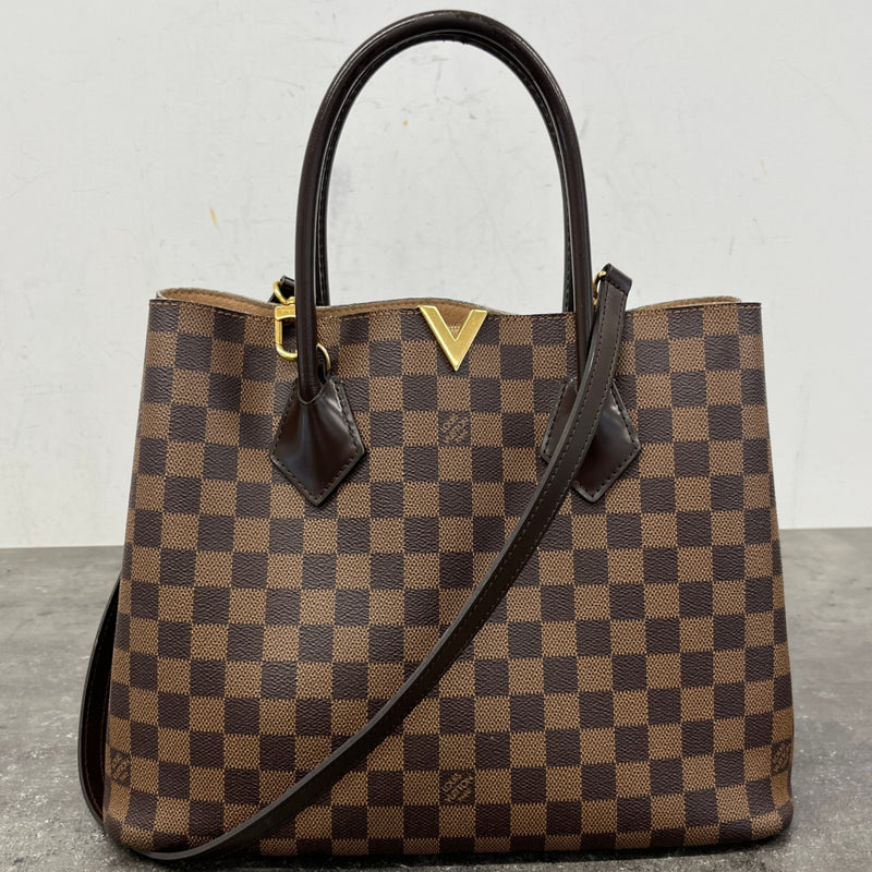 Women's Damier Ebene Kensington Bag Brown