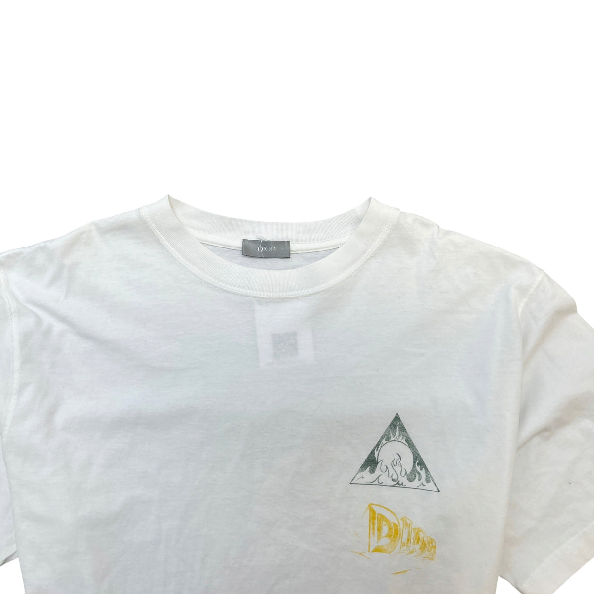 Men's Asterodior Logo T-Shirt White Size L - Photo 5