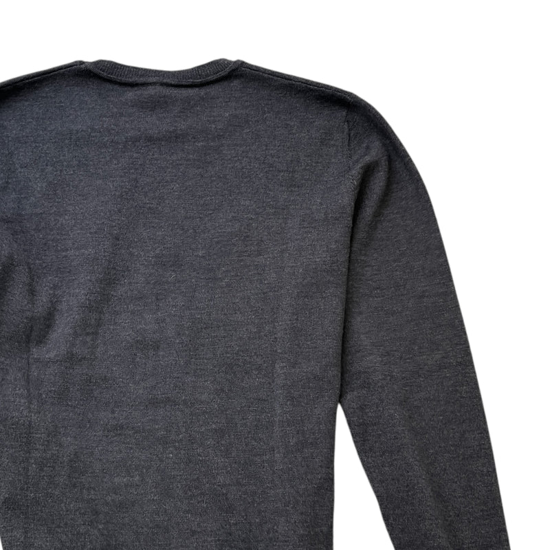 Men's Monster Eyes Jumper Grey Size IT 50 / UK L