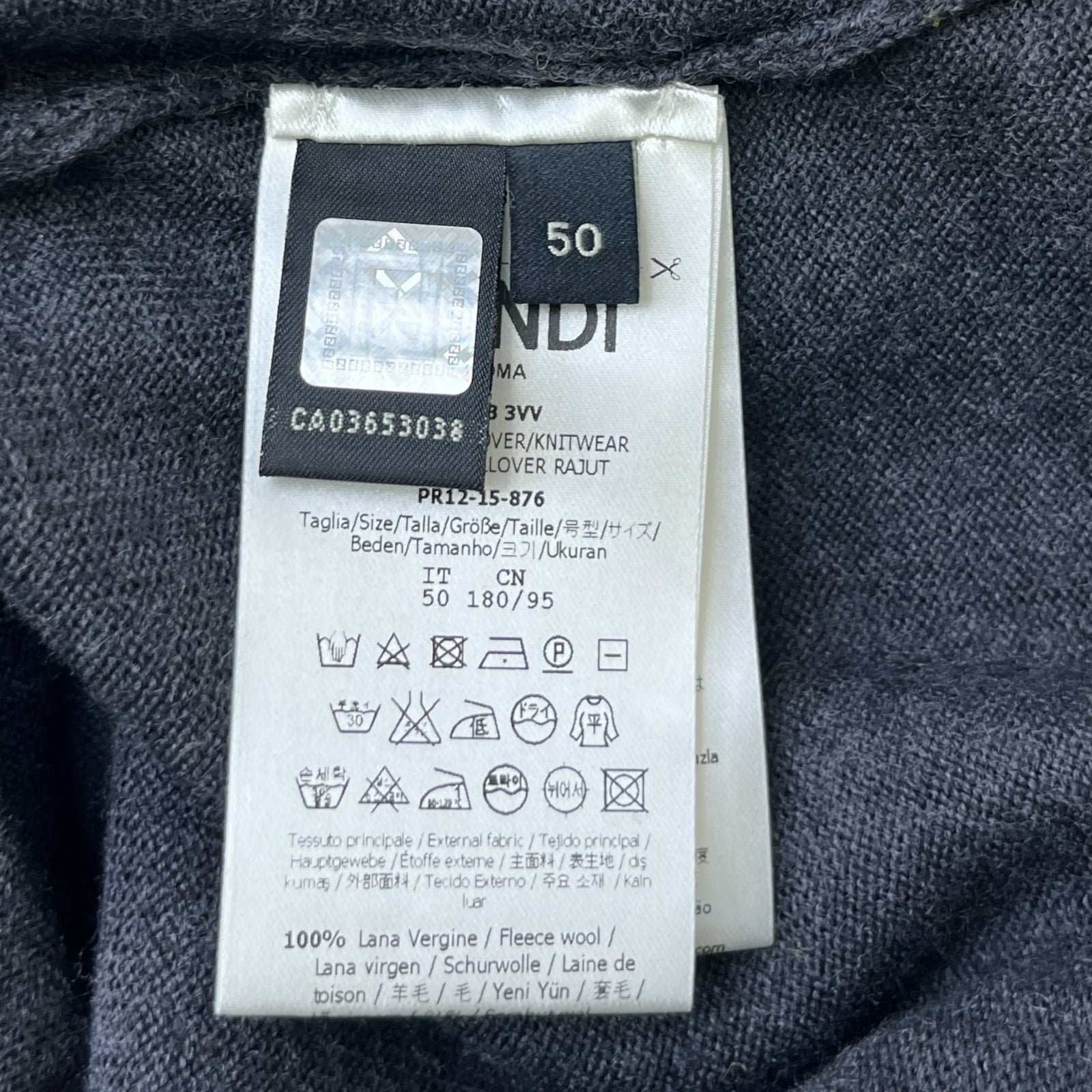Men's Monster Eyes Jumper Grey Size IT 50 / UK L - Photo 6