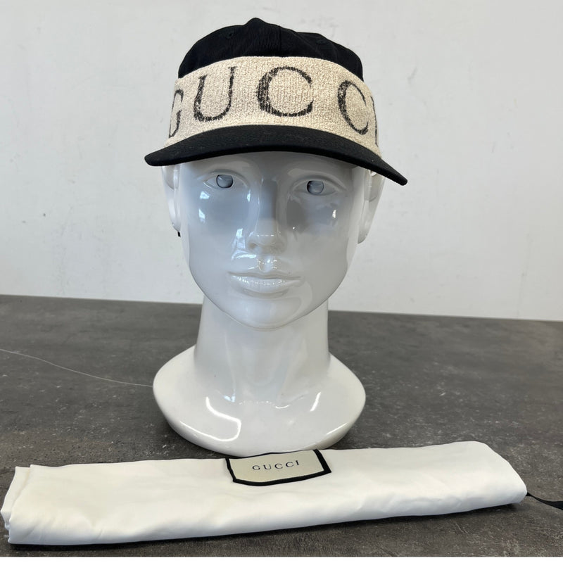 Women's Gabardine Headband Baseball Hat Black